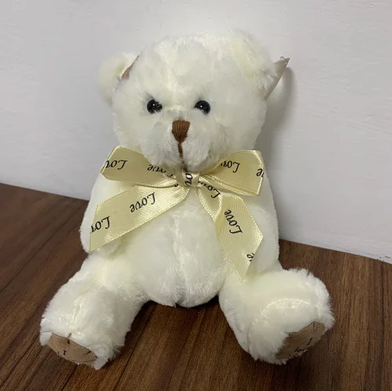 1Pc 18Cm Cute Teddy Bear Dolls Patch Bear Soft Stuffed Toy Bear Baby Toy Kids Girls Birthday Brinquedos Wedding Girls Gifts